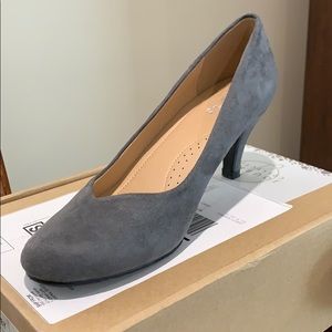 Suede Grey Shoe